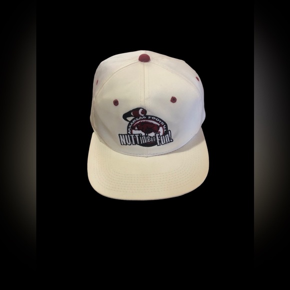 Rare Arkansas Razorbacks Houston Nutt Ballcap, One Size Arkansas Football - Picture 3 of 8